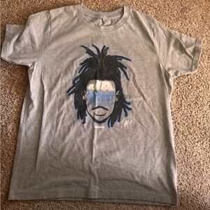 Ja Morant T-Shirt with Blue and Black Design youth medium